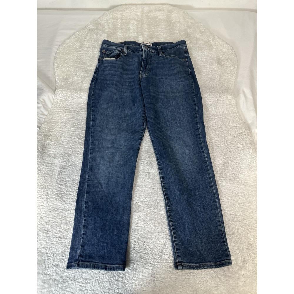 Lucky Brand Athletic Straight Mens 32x30 Blue Denim Jeans Pants Stretch